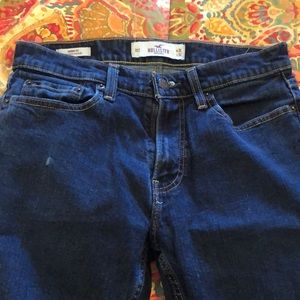 Hollister Skinny Epic Flex 31 x 32 dark wash jeans
